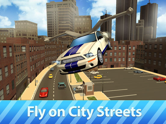 Flying Car Racing Simulator for iphone instal