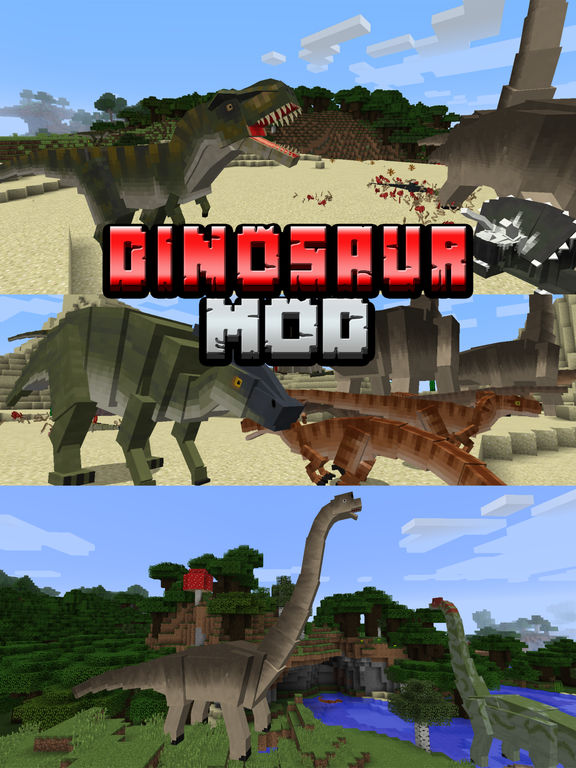 ігри майнкрафт динозаври