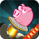 Unidentified Flying Oinkers (UFO) is a beguilingly simple game of reflexes where you help our cute little piglet friends to realize their dream of flying