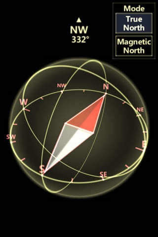 3D Compass for iPhone4 (Gyroscope enabled) screenshot-4