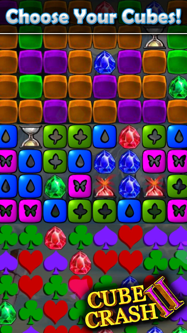 Cube Crash 2 Deluxe The Default Match3 SameGame Puzzle Tips, Cheats