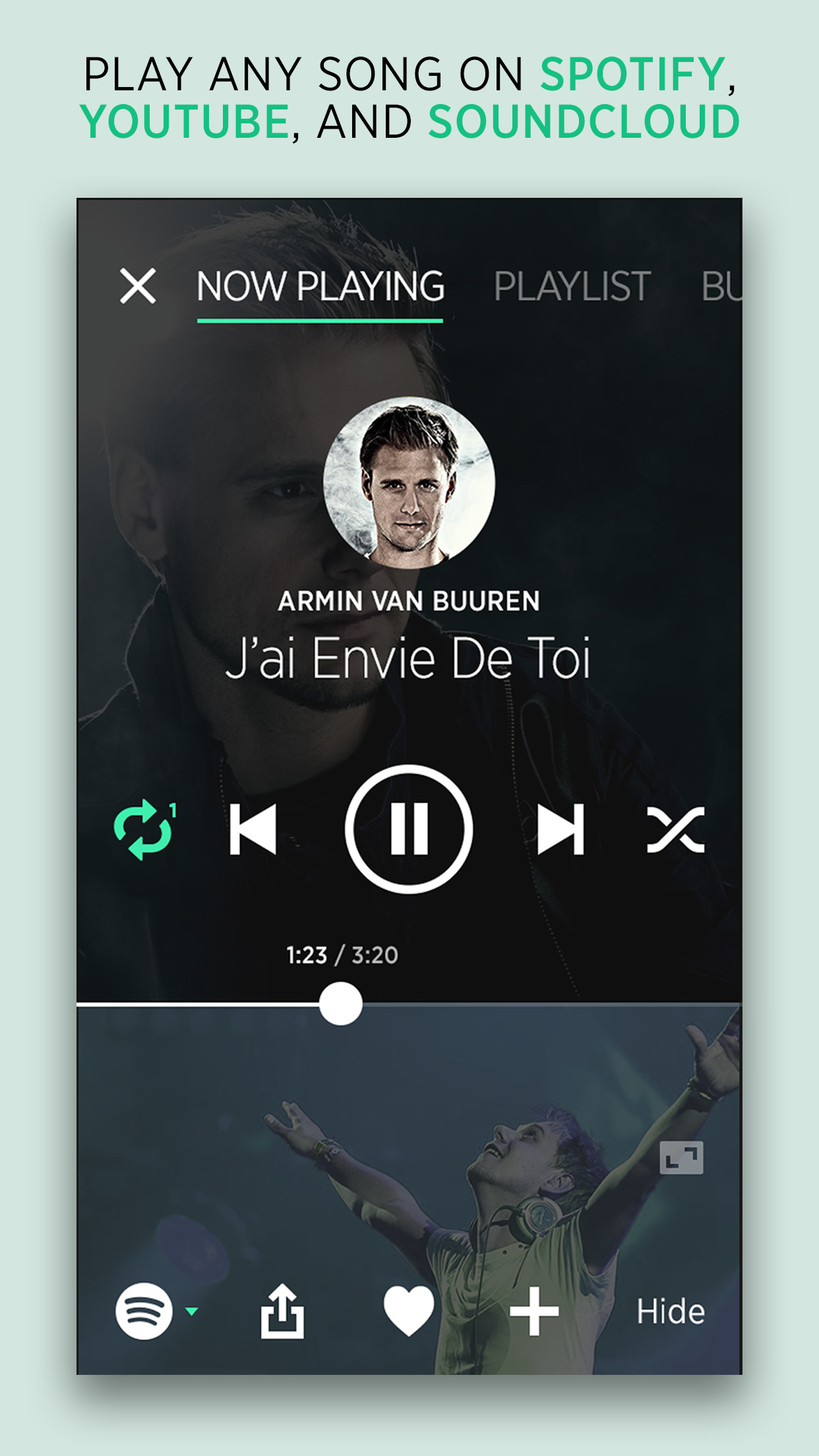 bop.fm Music Player