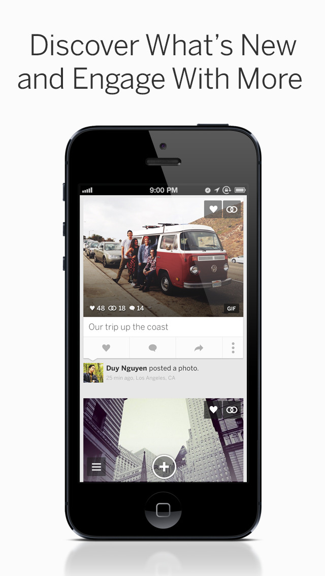 Myspace Screenshot on iOS