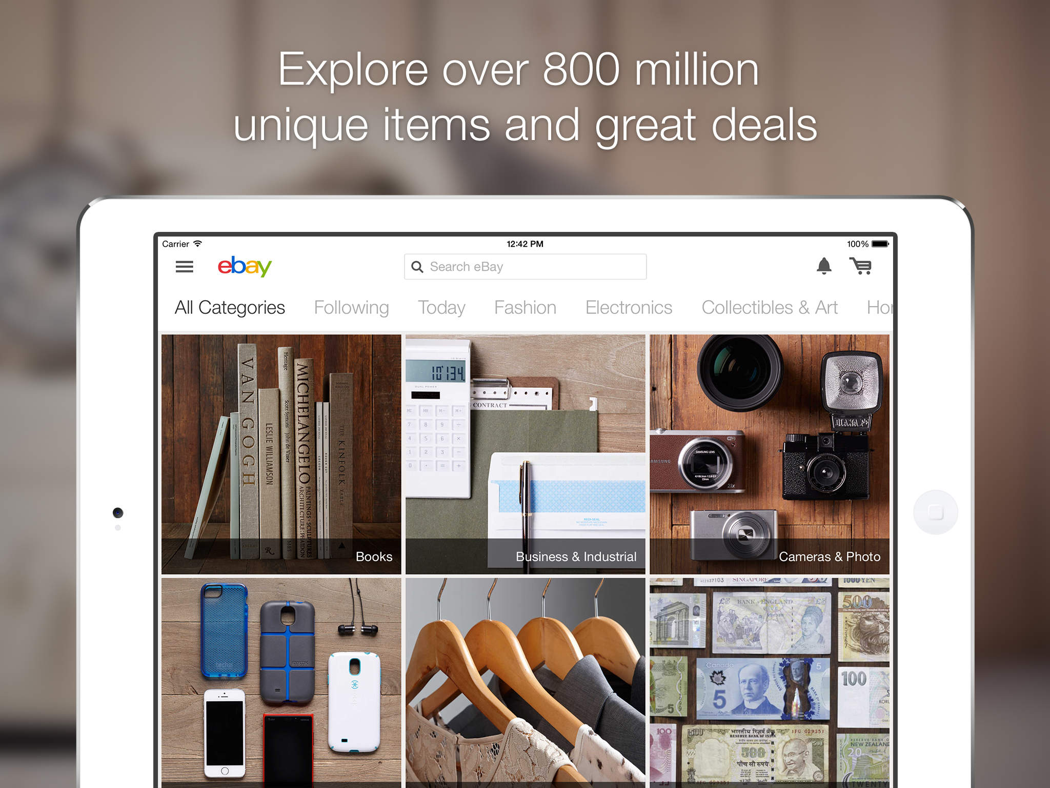 eBay for iPad screenshot-1