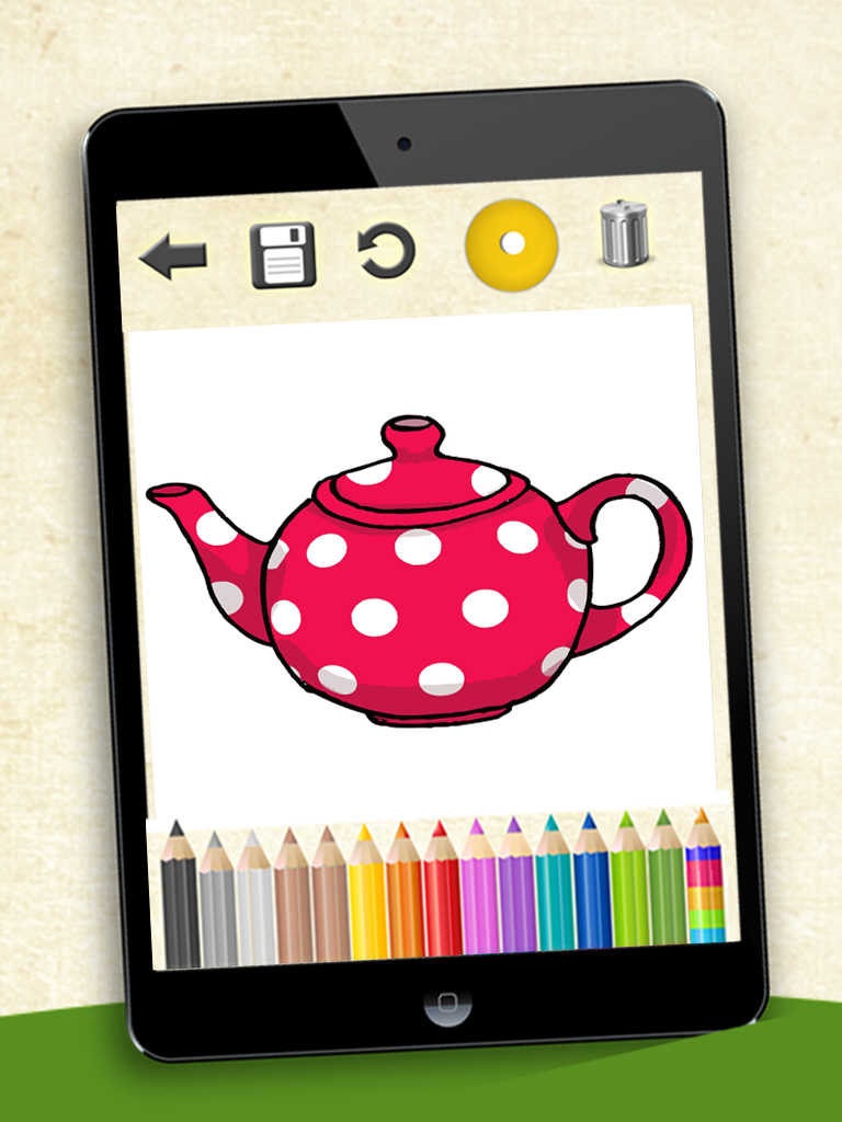 Download App Shopper: Book to paint and color the children: educational game coloring drawings with magic ...