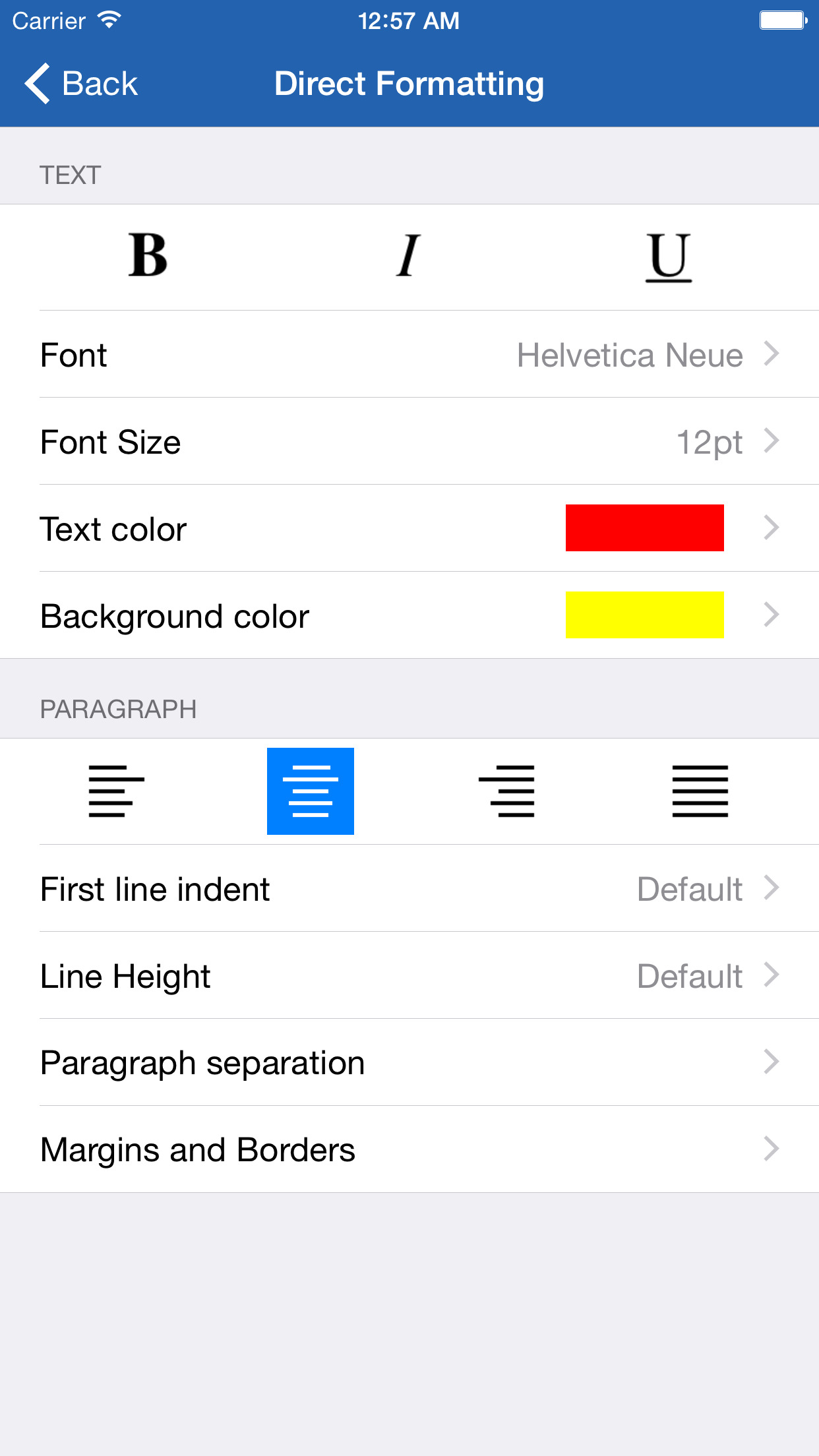 UX Write - A free word processor for Microsoft Word and HTML documents