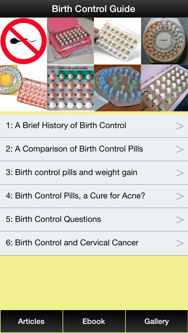 App Shopper: Birth Control Guide - Everything You Need To Know About ...