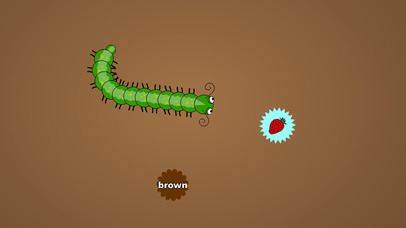 Very Hungry Worm for Kids - Learn colors, fruits Screenshot on iOS