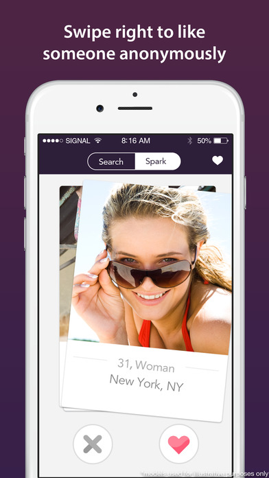A casual dating app