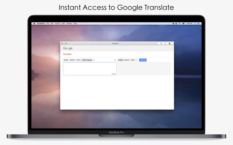 google translate 5.11 for mac