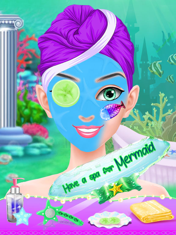 App Shopper Mermaid Games Makeover And Salon Game Games