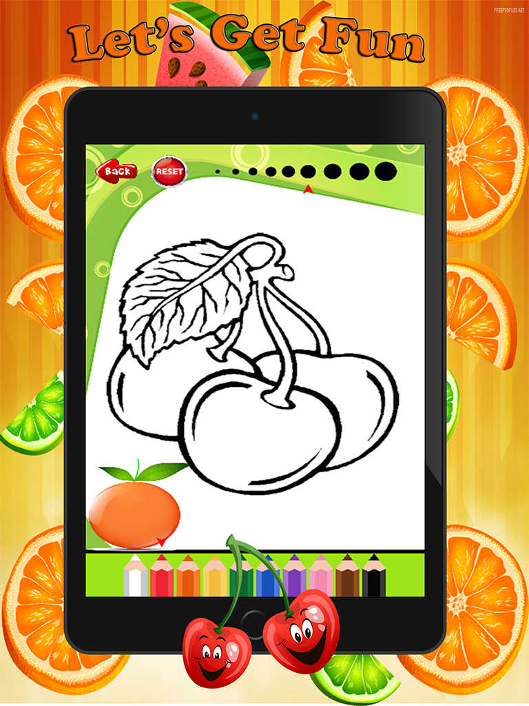 Download App Shopper: Fruit Vegetable Paint and Coloring Book: Learning Skill The Best of Fun Games Free ...