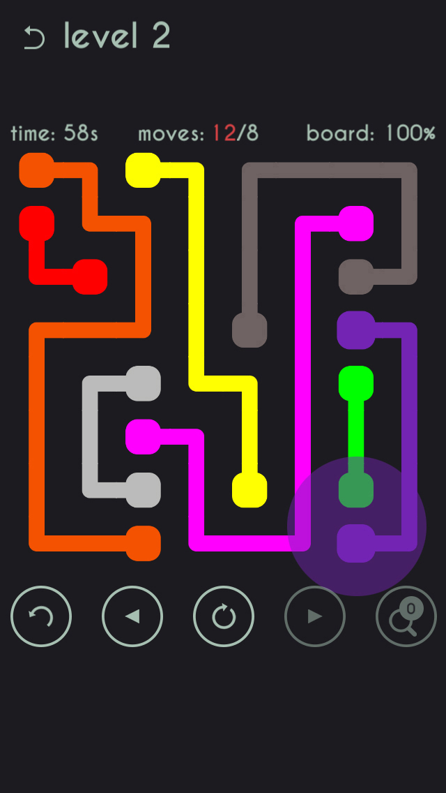 App Shopper Free Brain Game The Color Line Draw Connect