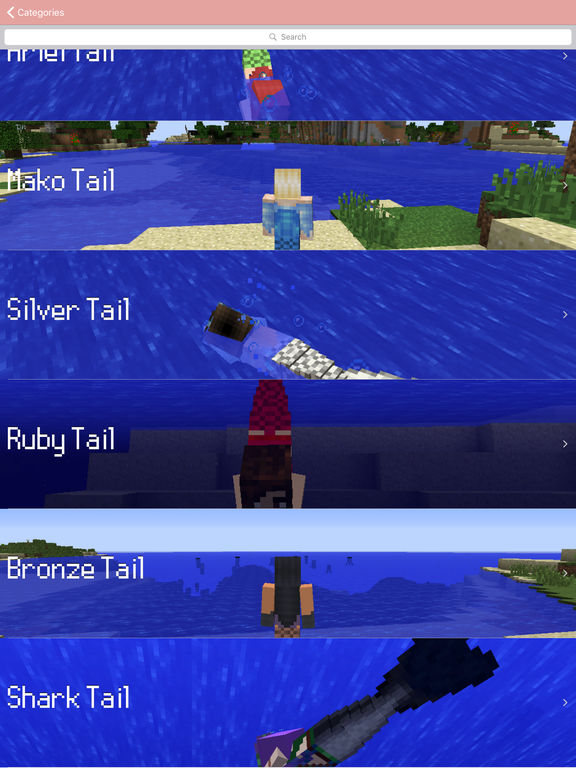 MERMAID MOD Reality Mermaids Tail Mods (with Shark) for Minecraft