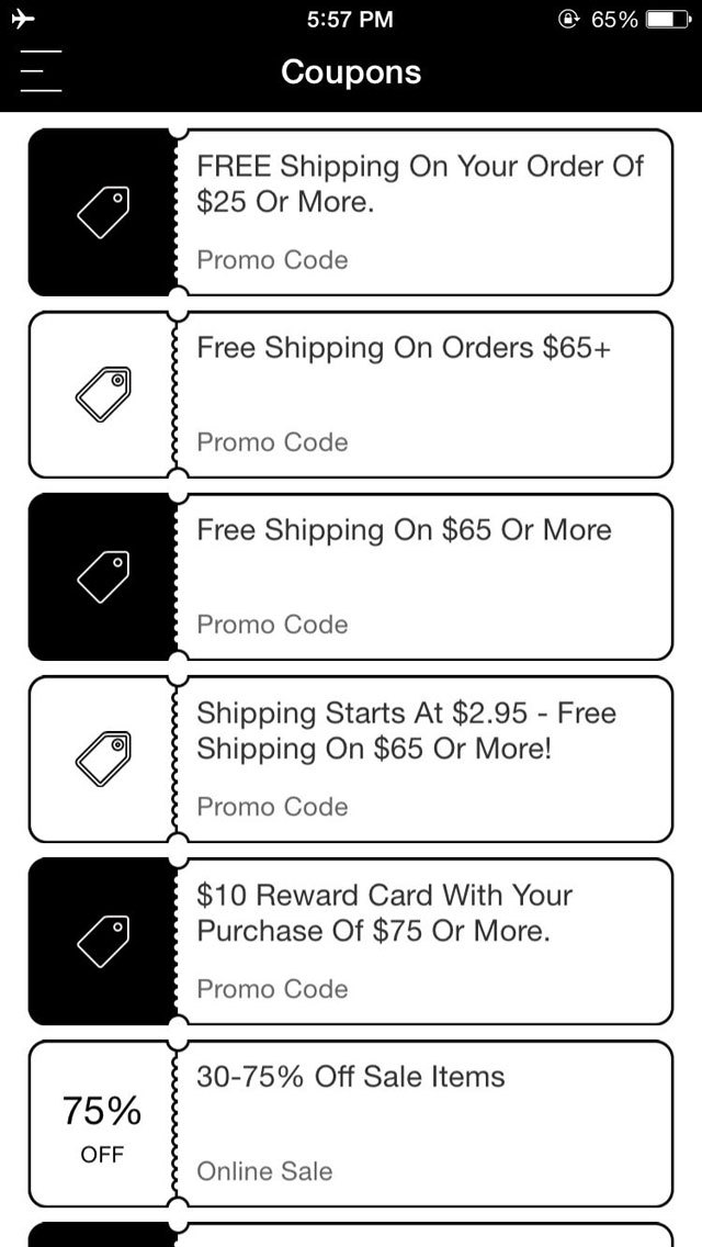 Coupon for discount dance supply