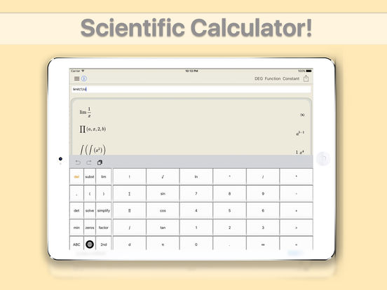Cas Calc 3D - scientific calculator 4 math IPA Cracked for iOS Free ...