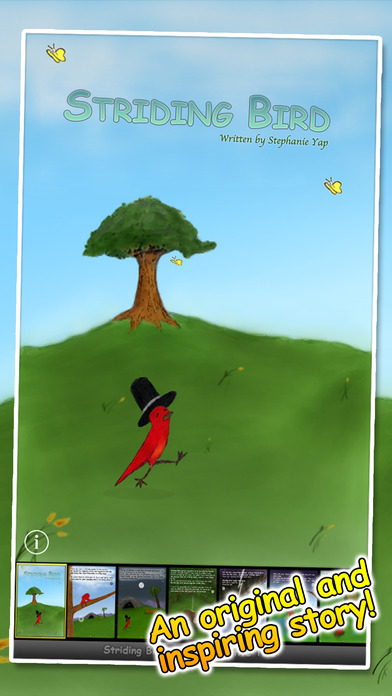 Striding Bird - An inspirational tale for kids Screenshots