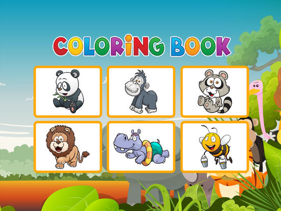 App Shopper: Animals Coloring Book - Painting Game for Kids (Games)