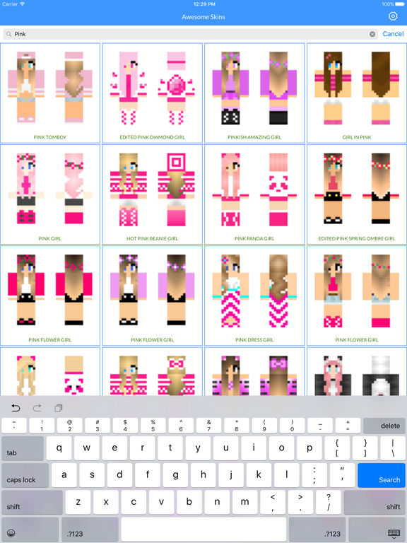 Best Cute And Sexy Girl Skin Of 2016 New Best Skins For Minecraft Pocket Edition Apppicker 