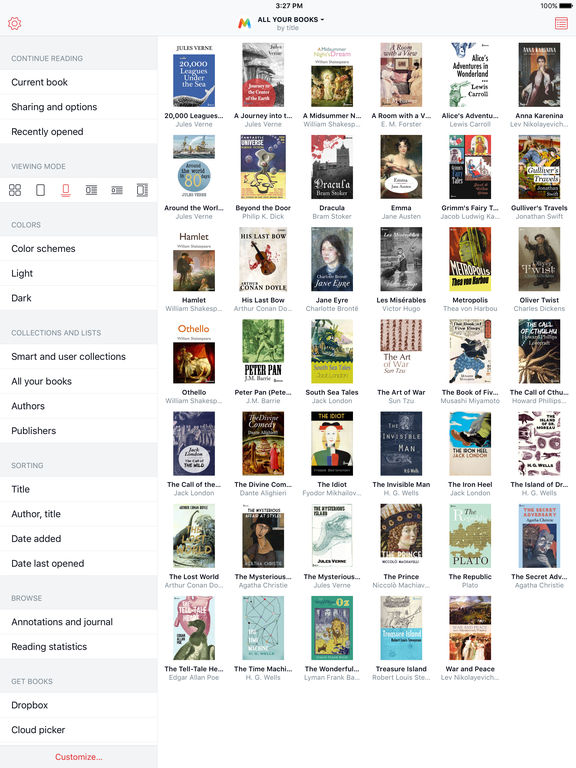 Marvin 3 – eBook and comic book reader Screenshots