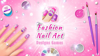 Fashion Nail Art Designs Game: Pink Nails Manicure Salon and Beauty Studio  for Girls iPhone App