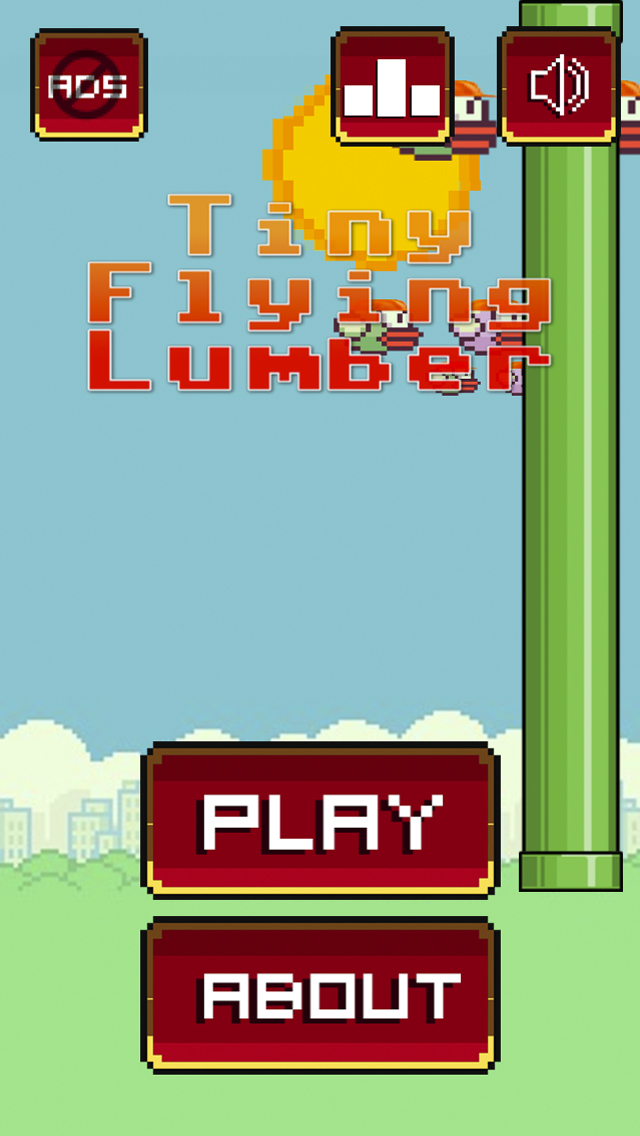 Tiny Flying Lumber - The Amazing Adventures of a Tiny Wood Chopper Screenshot on iOS
