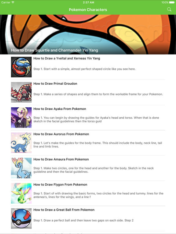 App Shopper How To Draw Pokemon Step By Step (Education)